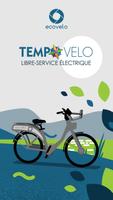 Tempo Vélo libre-service élect Affiche