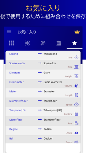 無料で 単位換算 アプリの最新版 Apk10 72をダウンロードー Android用 単位換算 Apk の最新バージョンをダウンロード Apkfab Com Jp