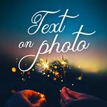 Add Text on Photo - Text Art icon