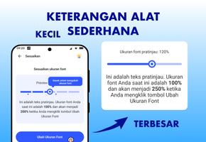 Ukuran Font Besar, Ukuran Teks screenshot 3