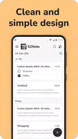 S2Notes - clean, minimal notes الملصق