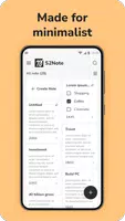 S2Notes - clean, minimal notes تصوير الشاشة 1