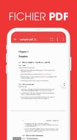 Lecteur de document , PDF, Doc capture d'écran 1