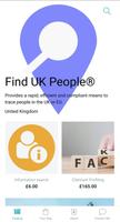 Find UK People® Affiche
