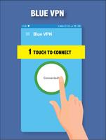 BlueVPN - VPN سريع مجاني وآمن  تصوير الشاشة 1