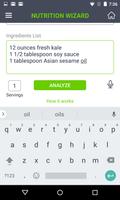 Nutrition Wizard screenshot 1