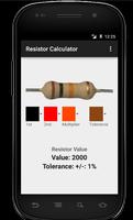 Resistor Calculator capture d'écran 1