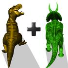 Merge Fight - Dinosaur Monster icône