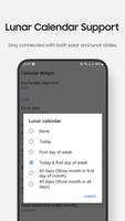Calendar Widget скриншот 3