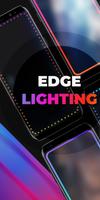 Edge Lighting Colors - Round Colors Galaxy Affiche