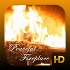 Peaceful Fireplace HD Zeichen