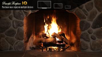 1 Schermata Peaceful Fireplace HD