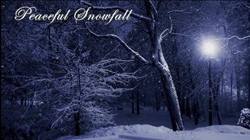 Peaceful Snowfall-poster