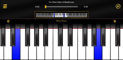 Mini Piano capture d'écran 3
