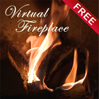 Virtual Fireplace LWP Free أيقونة