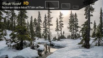 Peaceful Snowfall HD capture d'écran 1