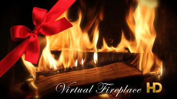Virtual Fireplace HD Affiche