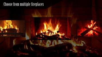 Virtual Fireplace HD تصوير الشاشة 2