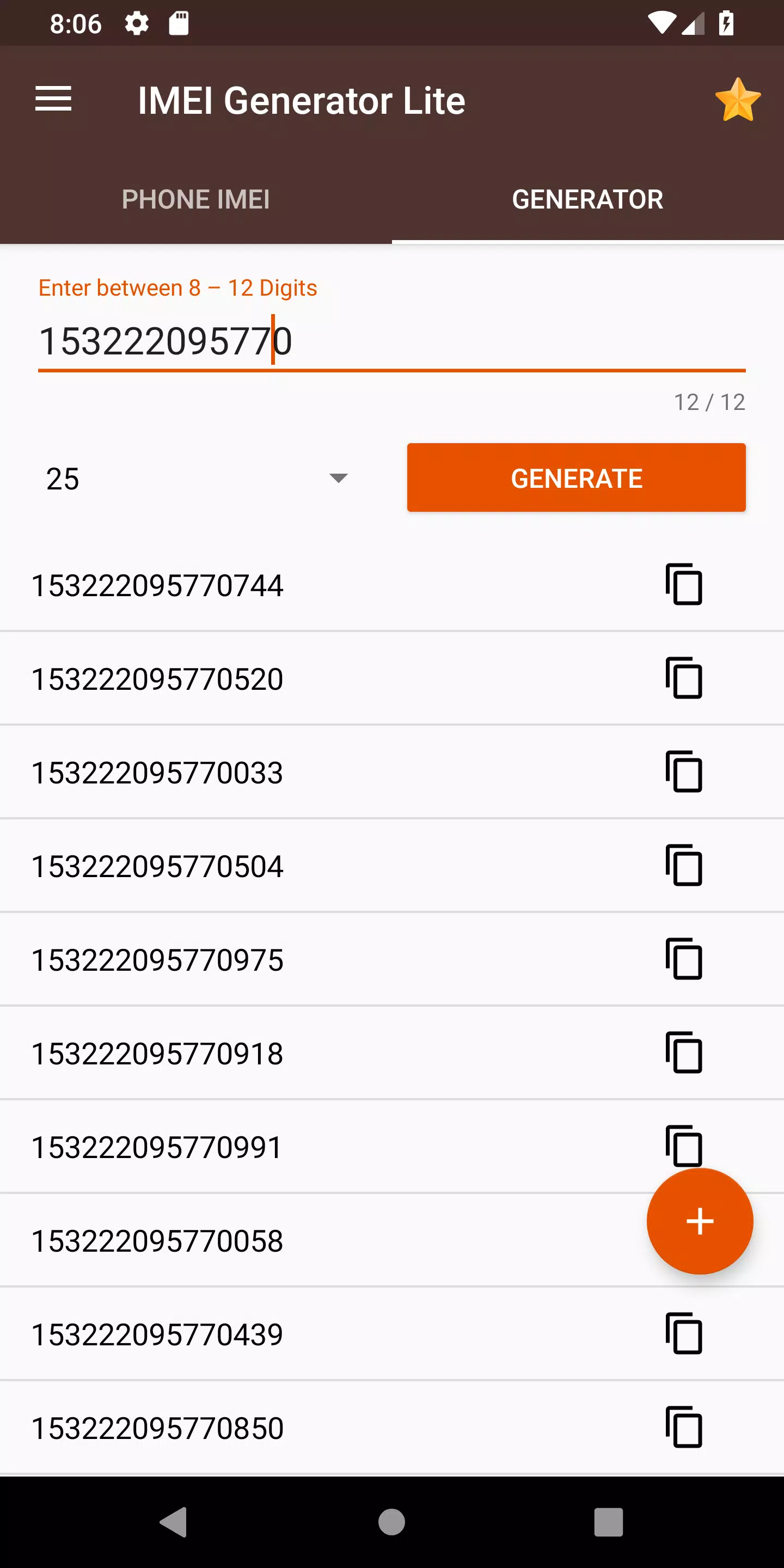 Descarga de APK de IMEI Generator Lite para Android