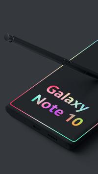 Edge Lighting Colors - Round Colors Galaxy 海报