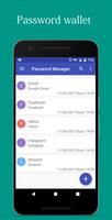 Password manager - Password wallet, Save passwords скриншот 1
