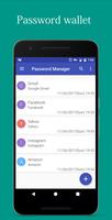 برنامه‌نما Password manager - Password wallet, Save passwords عکس از صفحه