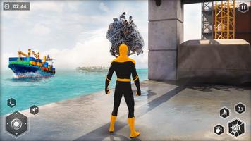 Miami Rope Superhero Games ảnh chụp màn hình 2