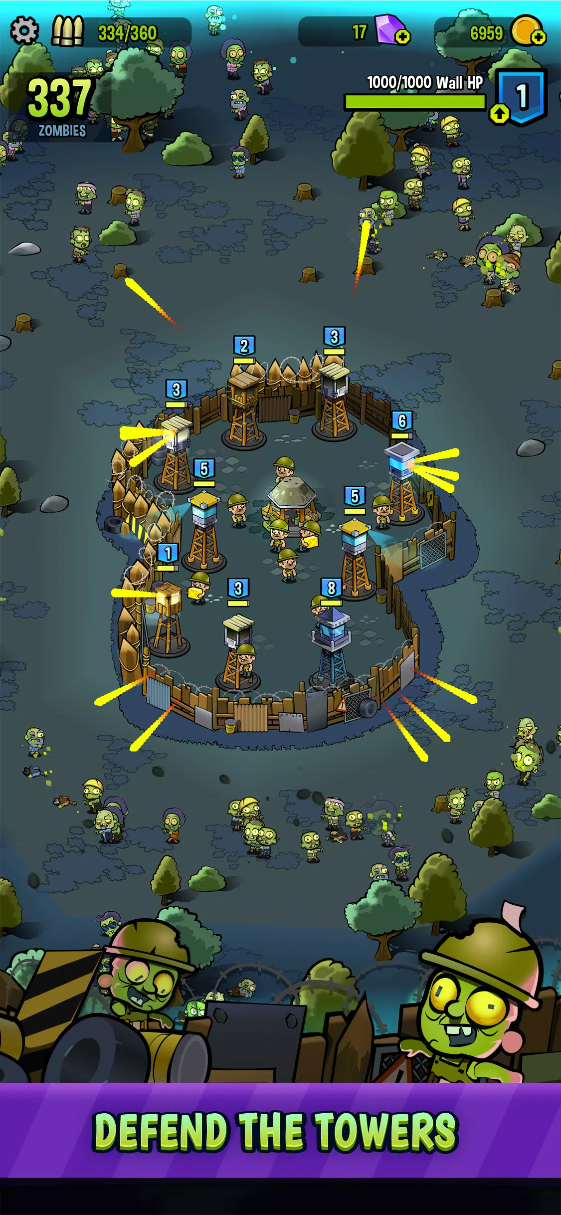 Tải Xuống Apk Zombie Towers Cho Android