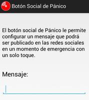 Botón Social de Pánico capture d'écran 1