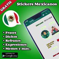 Stickers Mexicanos Affiche