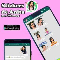 Stickers de Anita para WhatsAp Affiche