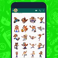 Video Games Stickers Gamming W poster