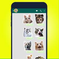 Lindos Stickers de Gato para W স্ক্রিনশট 2