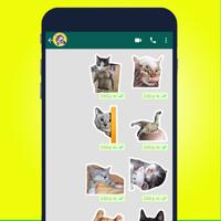 Lindos Stickers de Gato para W স্ক্রিনশট 3