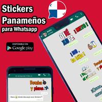 Stickers Panameños Plakat