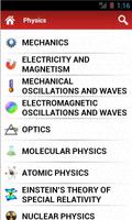 Physics formulas poster