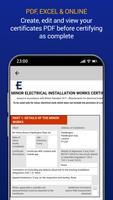 برنامه‌نما EDIS ELECTRICAL CERTIFICATES عکس از صفحه