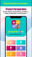 Calculator: photo vault, galle постер