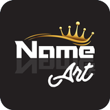 Caligrafía, arte de texto de icono