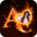 Fire Text Photo Editor frame APK