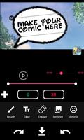 Easy video editor add comic Screenshot 1