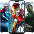 Superheroes Wallpaper أيقونة