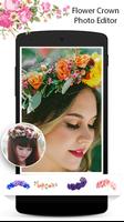 Flower Crown Photo Editor पोस्टर