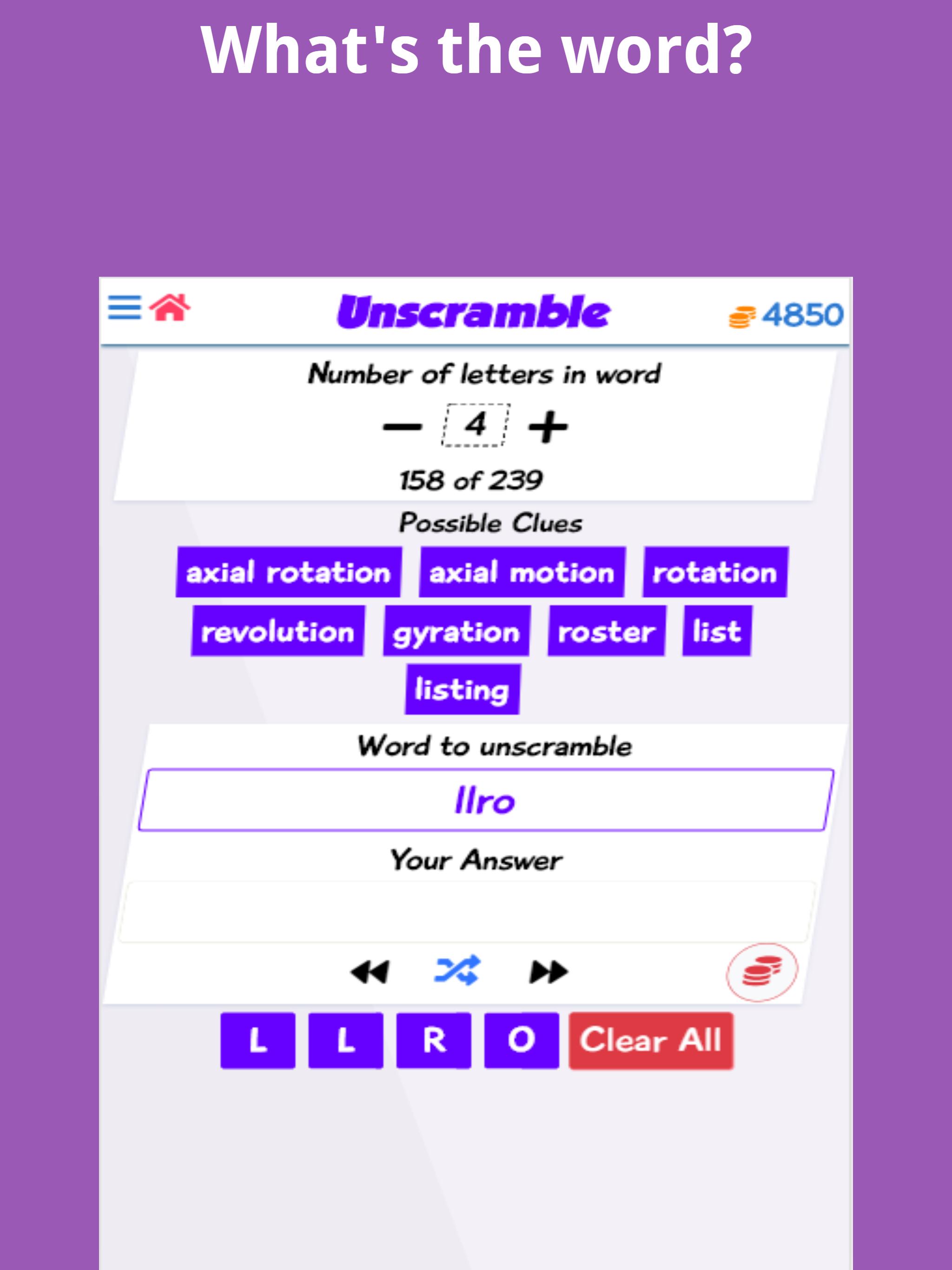 Unscramble For Android Apk Download
