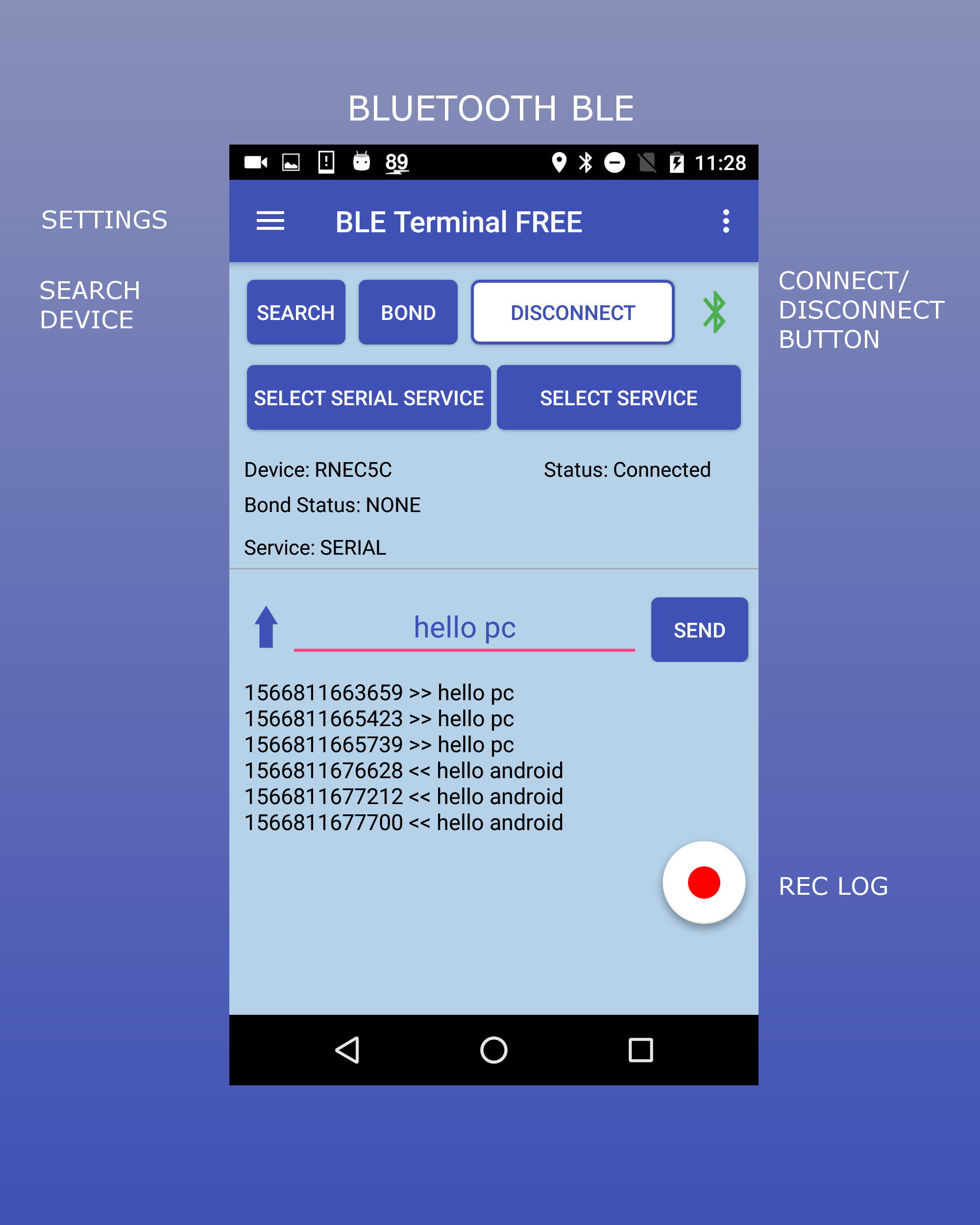 BLE Terminal FREE for Android - APK Download - 