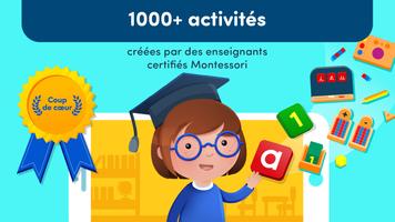 Maternelle Montessori Affiche