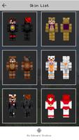 Skin FNAF for Minecraft PE تصوير الشاشة 2