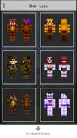 Skin FNAF for Minecraft PE ภาพหน้าจอ 3