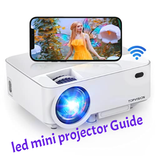 LED mini projector WIFI Guide