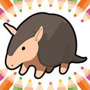 Coloring Page Armadillo Animal APK